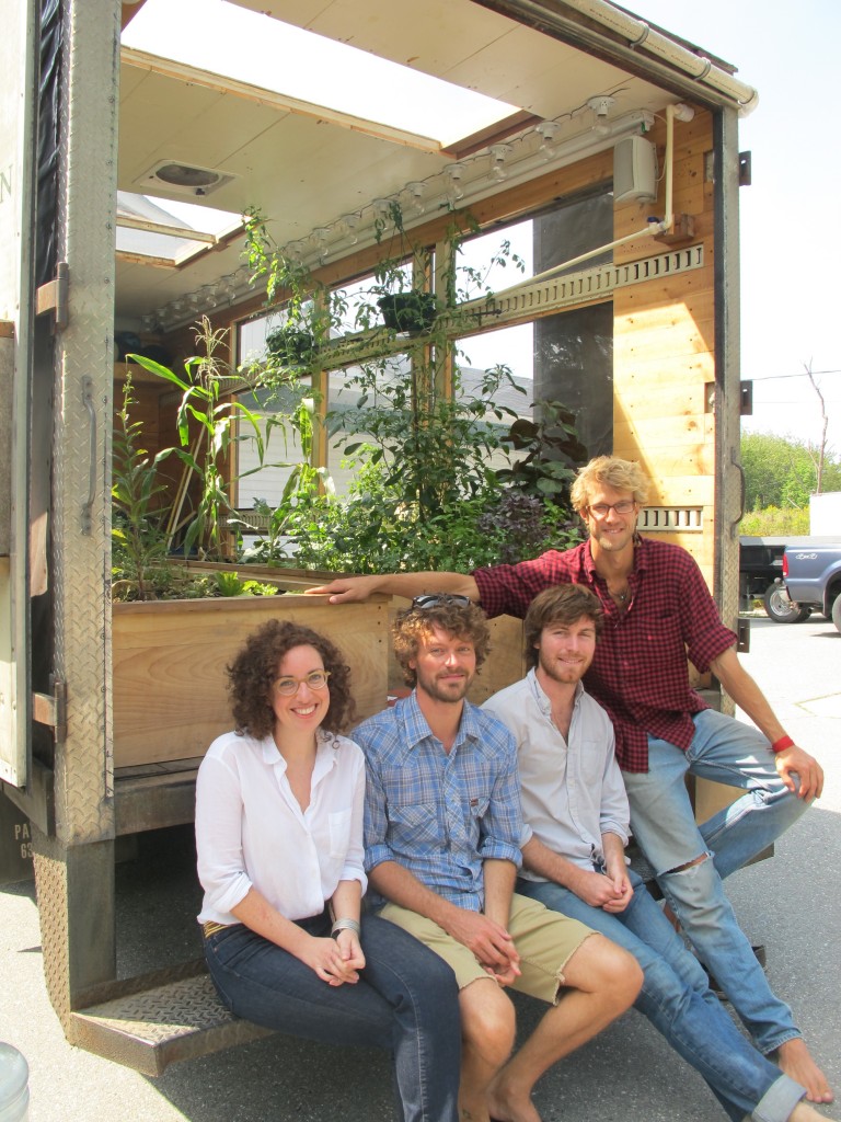 Happy travels to the Compass Green team of (from left) Britten Chroman, Andrew Runkle, Nick Runkle and Justin Cutter.