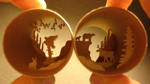 This piece, entitled Far North, is one of many by Anastassia.
