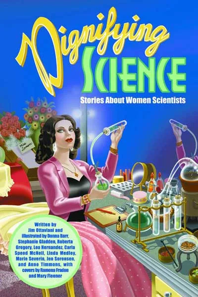Hedy Lamarr was one of the women scientists featured in this book.