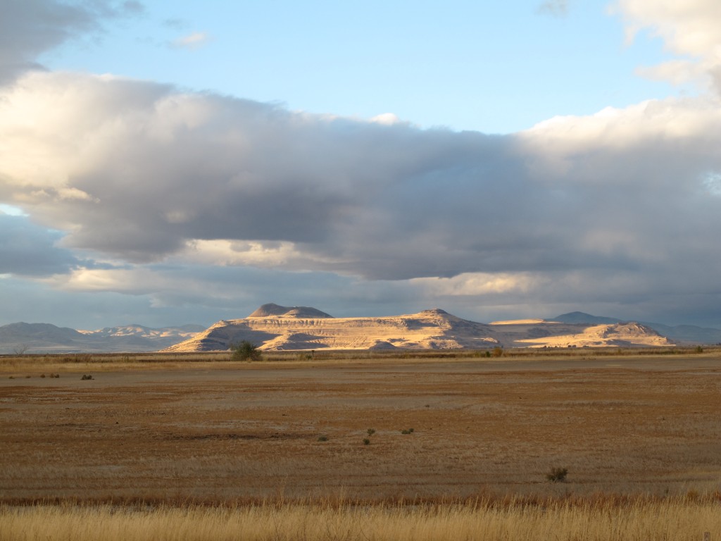 The landscape surrounding Bear River migratory-bird refuge provided a stunning backdrop for several hours of exploring bird-friendly wetlands.