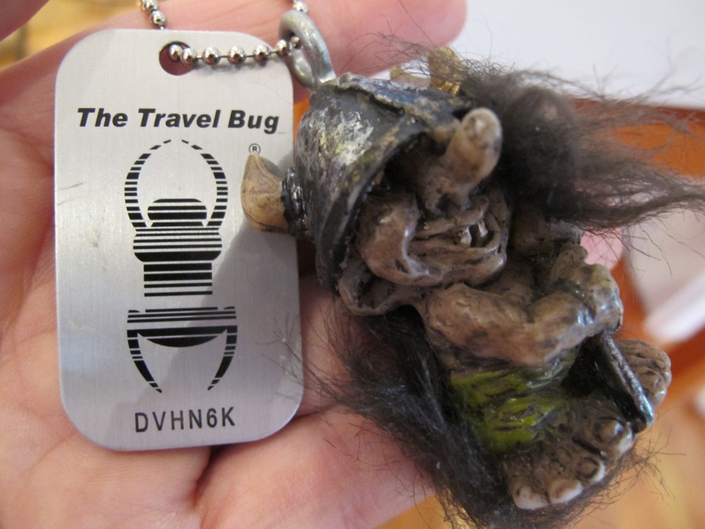 This troll made his way to the Notebook from Germany as part of a trip that he hopes will also take him to Alaska and Tierra del Fuego.