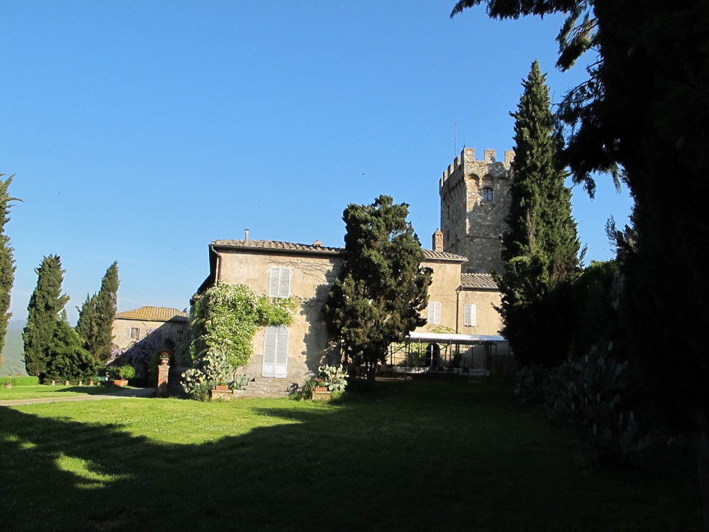 The nearly thousand-year-old Spannocchia farm complex hosts guests, workshops and educational programs.