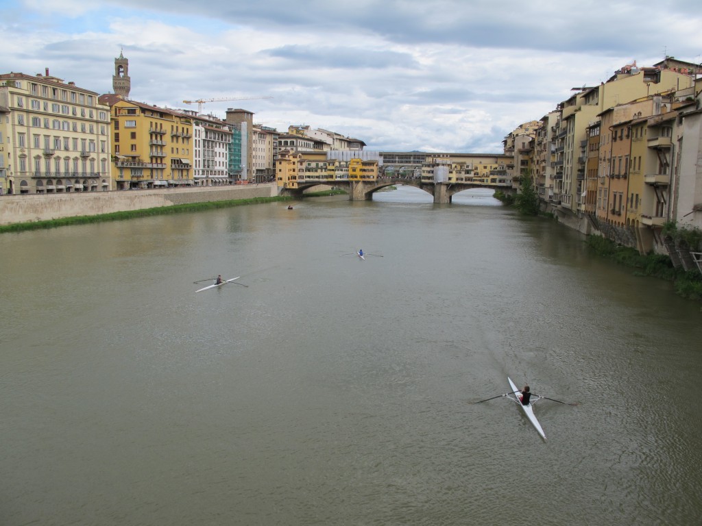 Florence's famous Ponte Vecchio bridge over the Arno pre-dates the Renaissance.