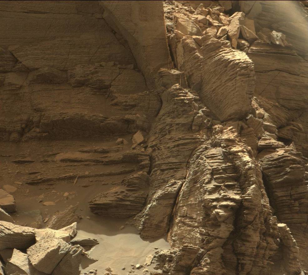 Mars Rock Formation