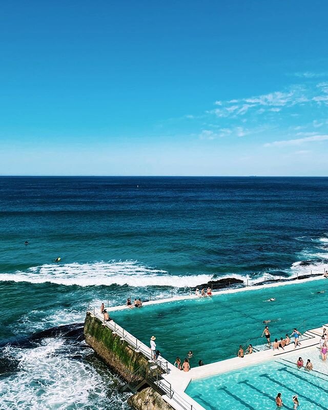 Love me some ocean breeze 💨🌊 and vitamin sea☀️ - Icebergs pool 🏊&zwj;♀️ #takemeback #sydney