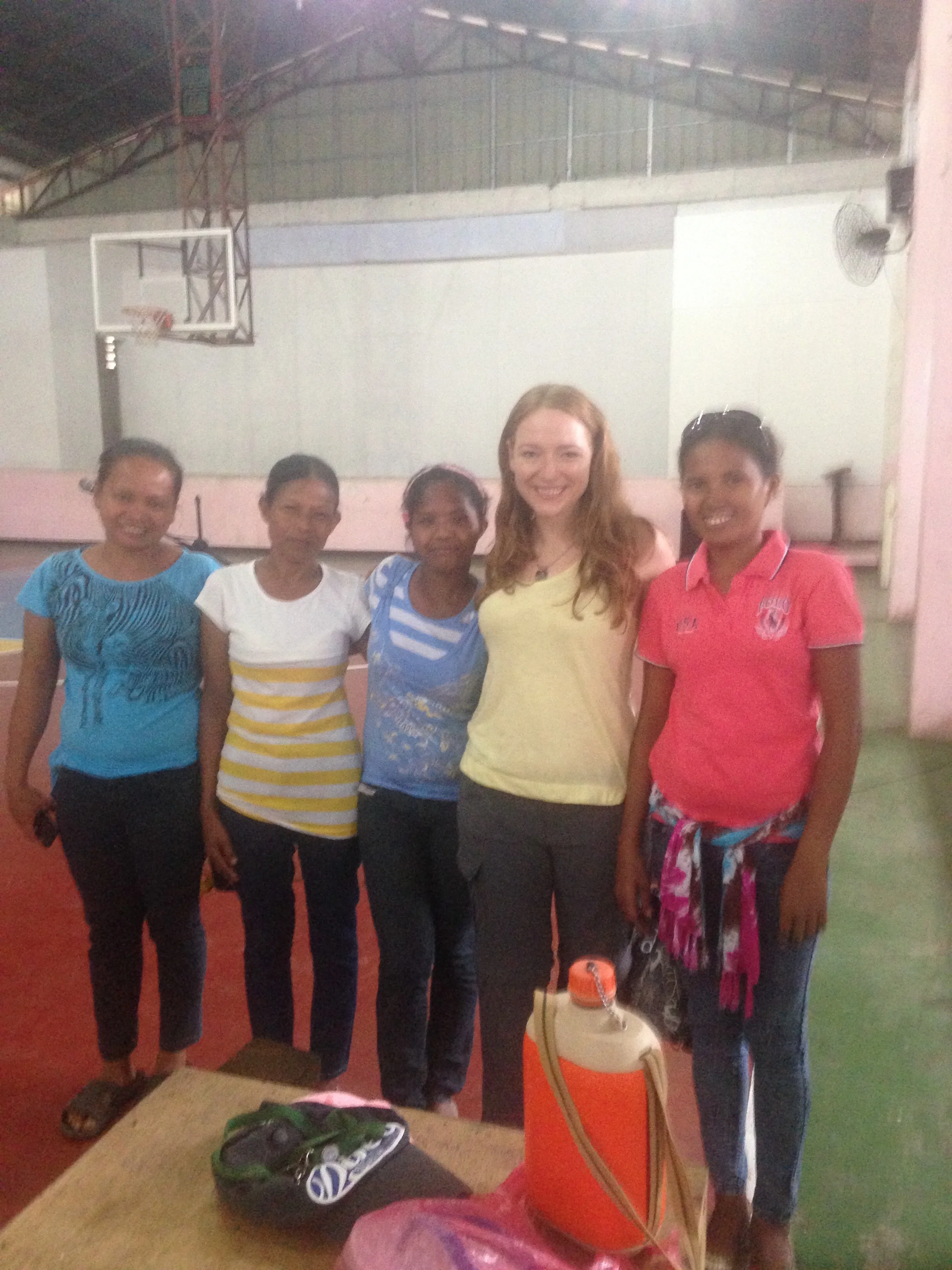  With Mamanwa women, The Philippines. 