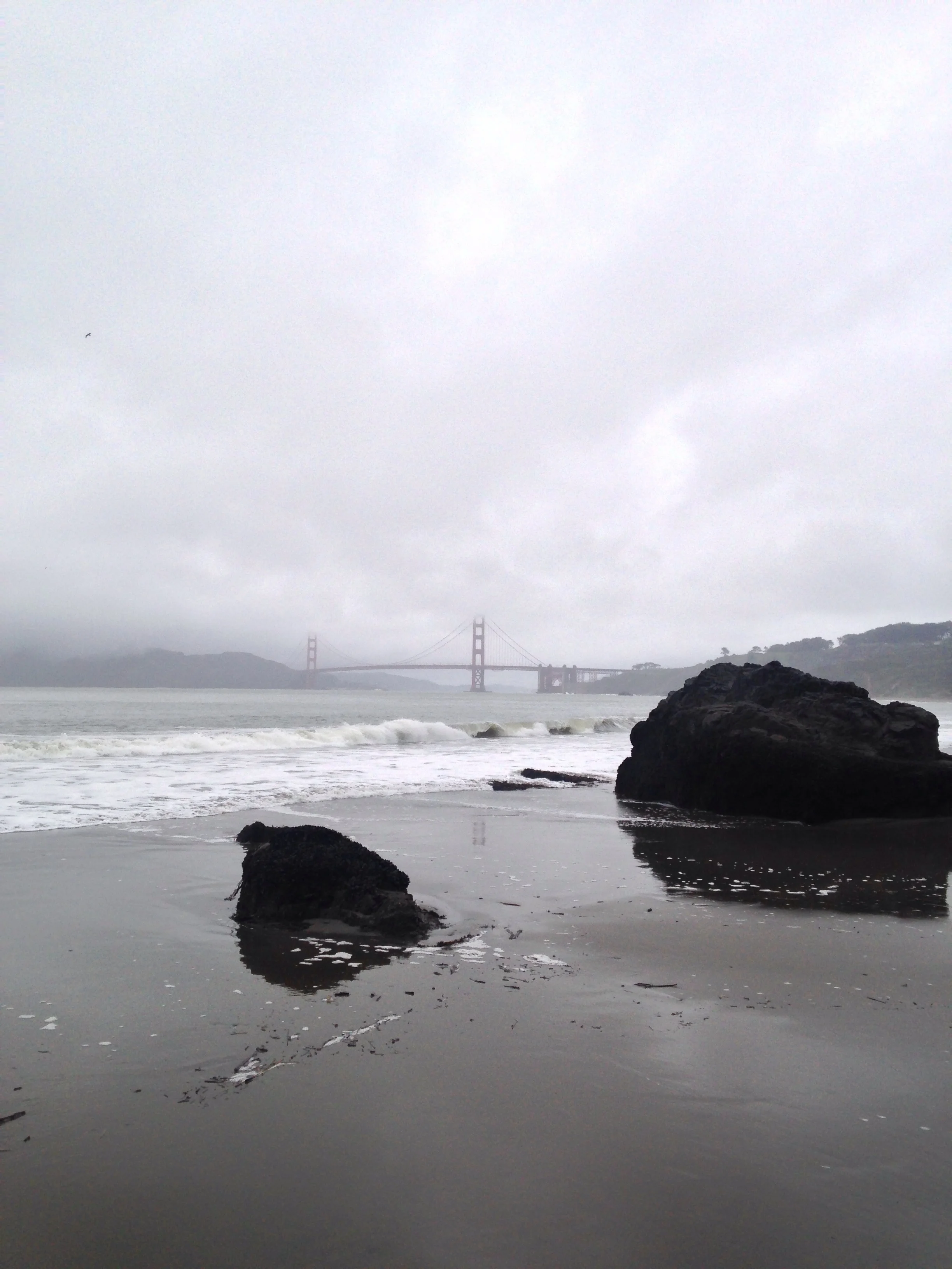 China Beach, San Francisco, February, 2017.
