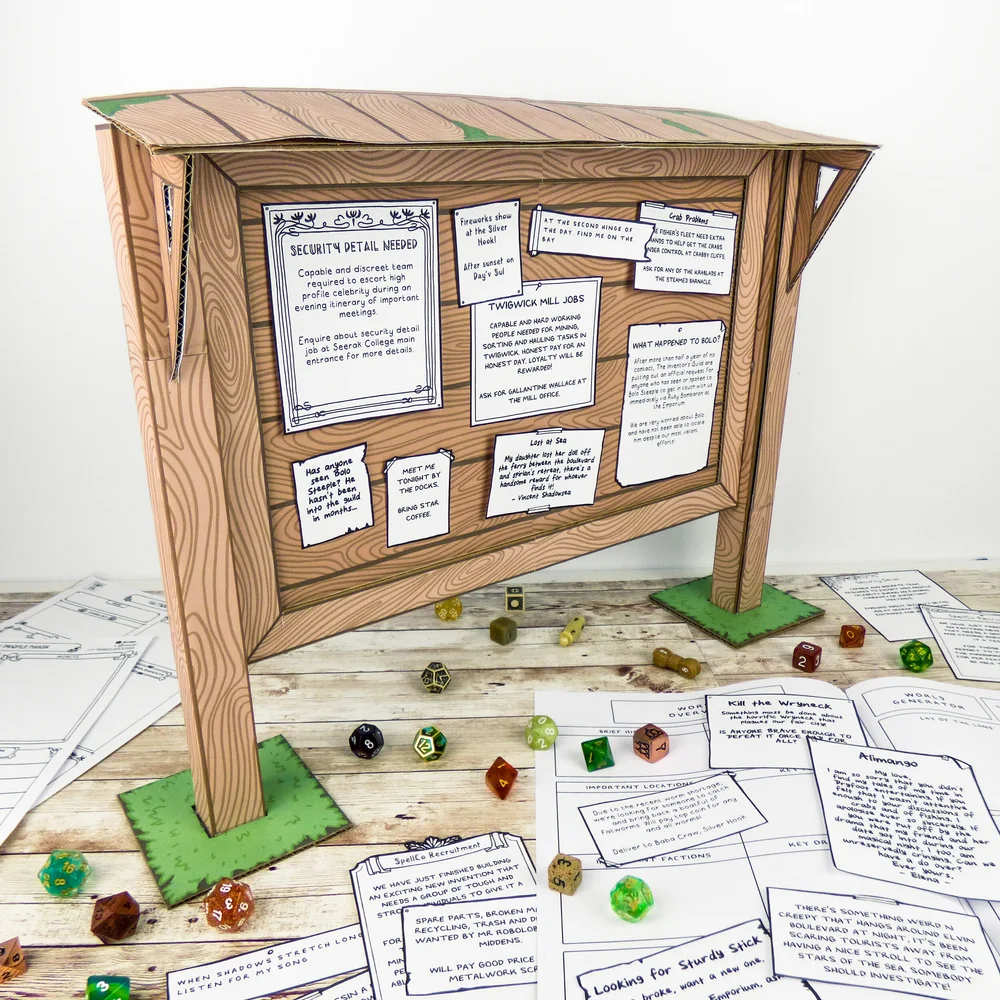 Adventurer S Noticeboard Diy Kit R N W