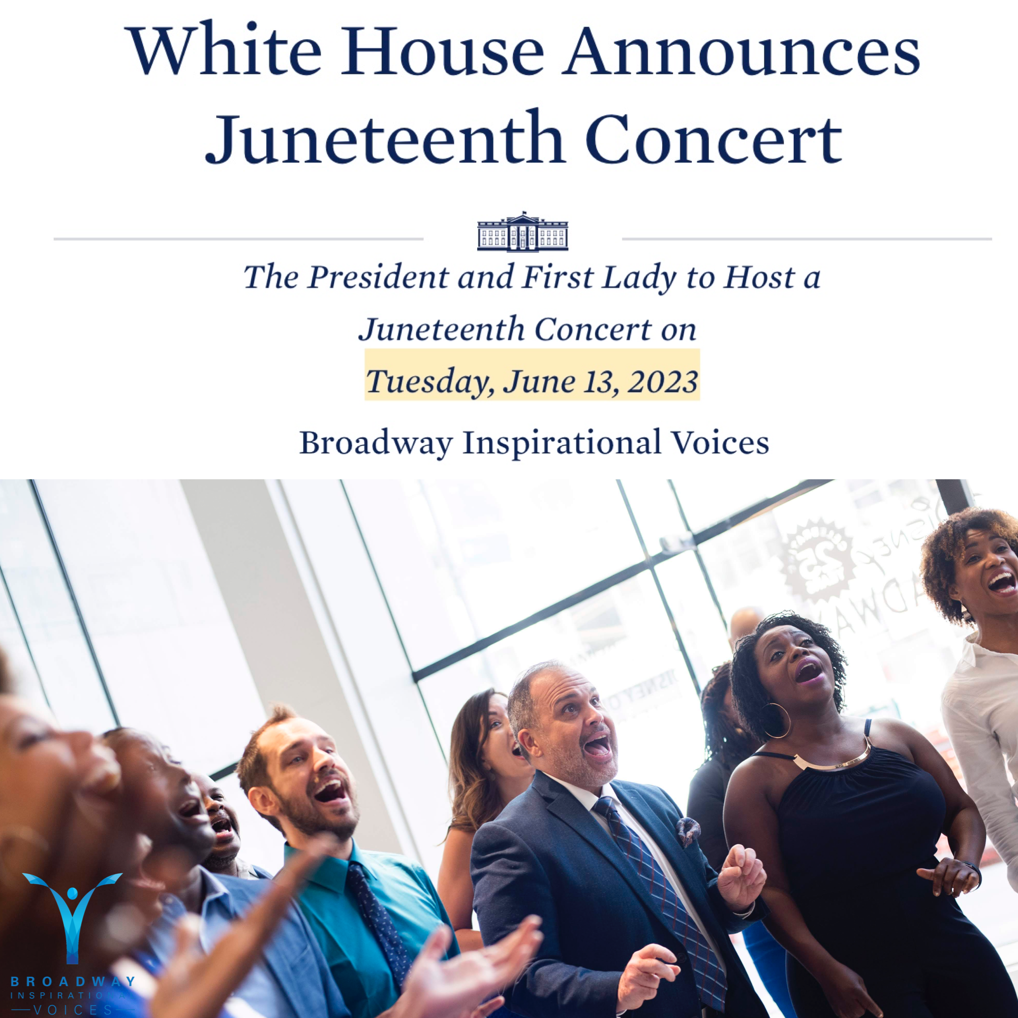 BIV invited to the White House for Juneteenth Celebration