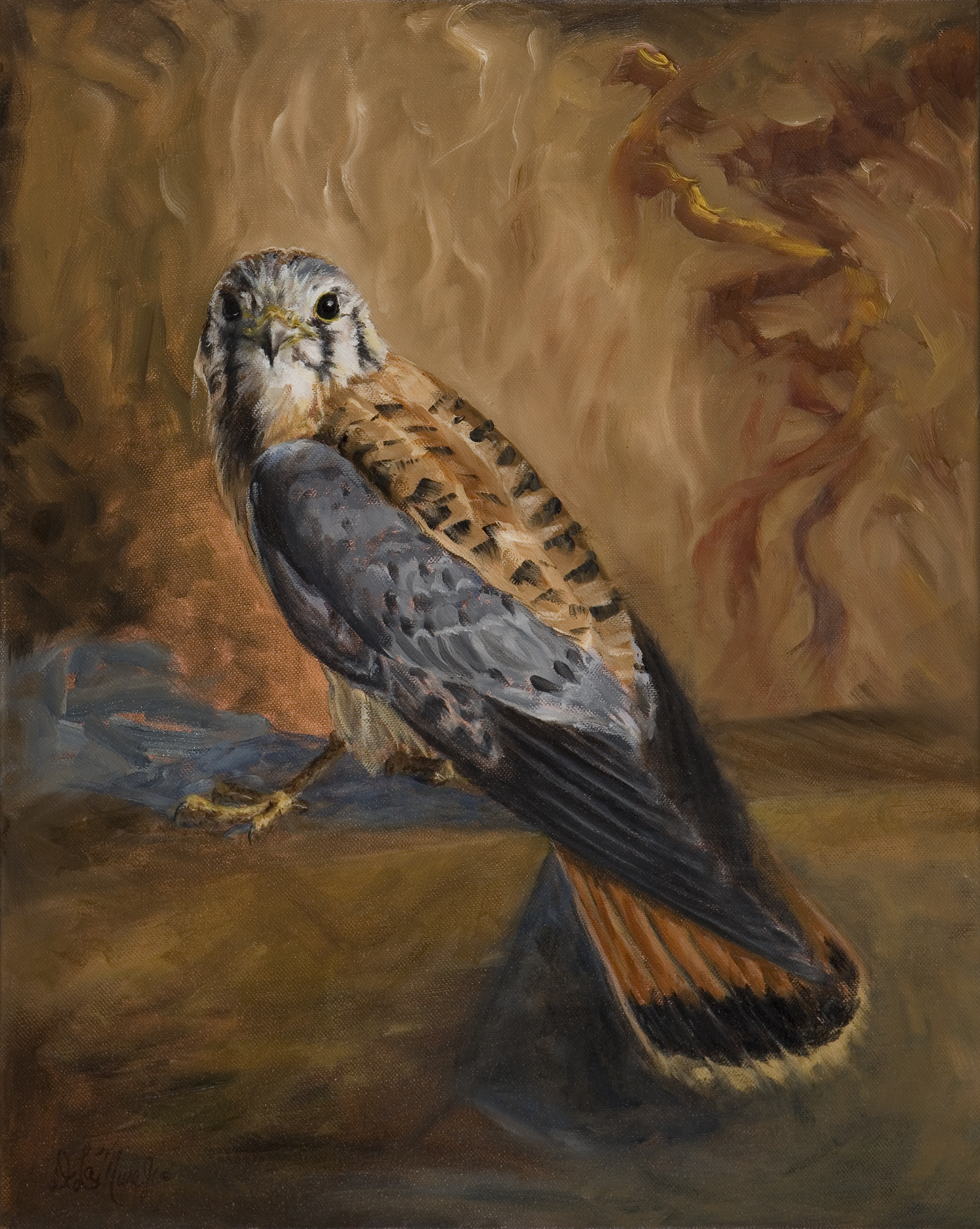 A Wing and a Prayer 11"x16"