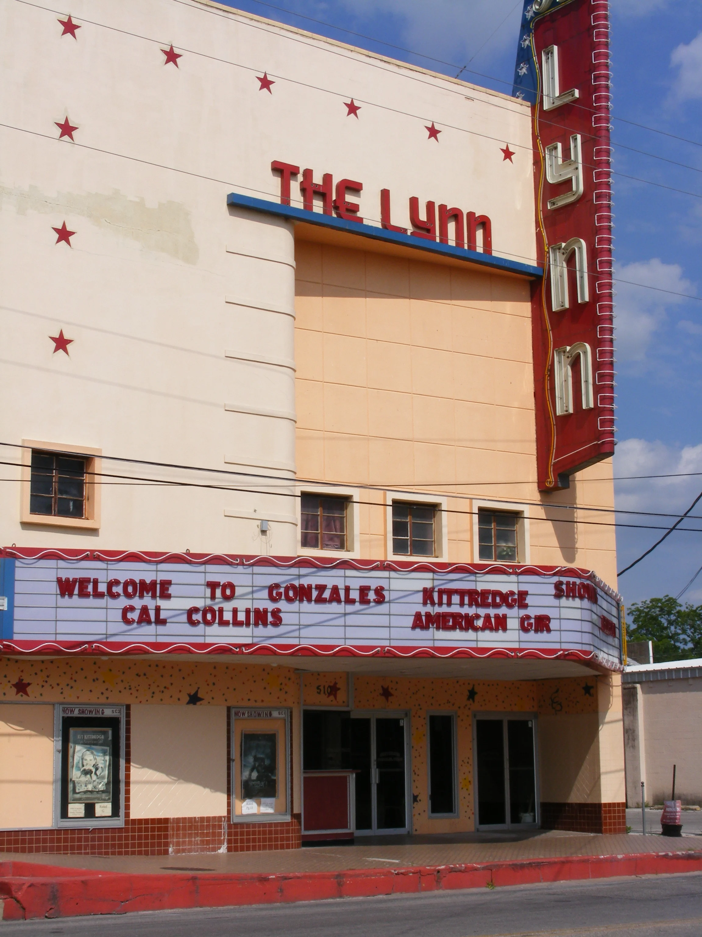 Lynn Theater, 2011, Image Courtesy Gonzales Main Street program