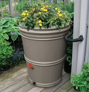 Planter Rain Barrel,&nbsp;Source.