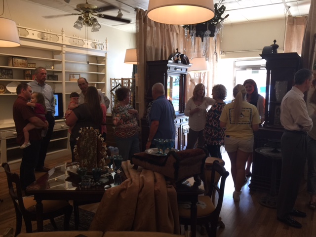 Images from Caldwell's National Historic Preservation Month event. Approximately 75 people were in attendance.