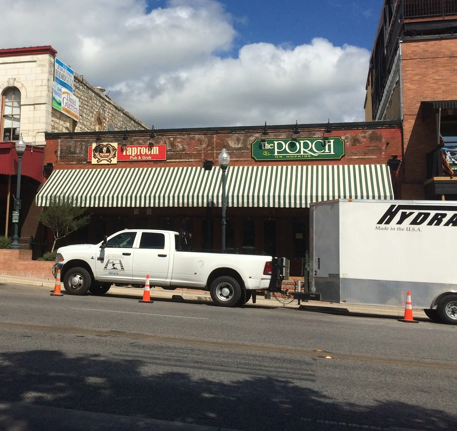 New panels added on top of faded ghost murals.