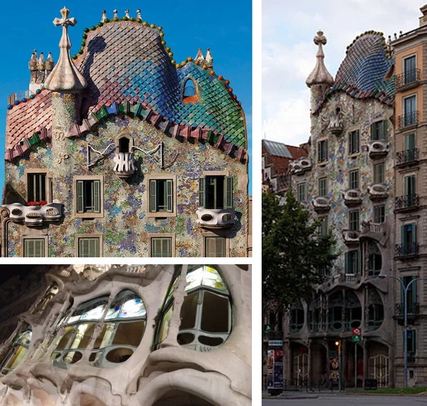 Casa Batllo' - Dragon Roof