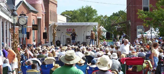 Photo of Berlin, MD courtesy of Worchester County Tourism