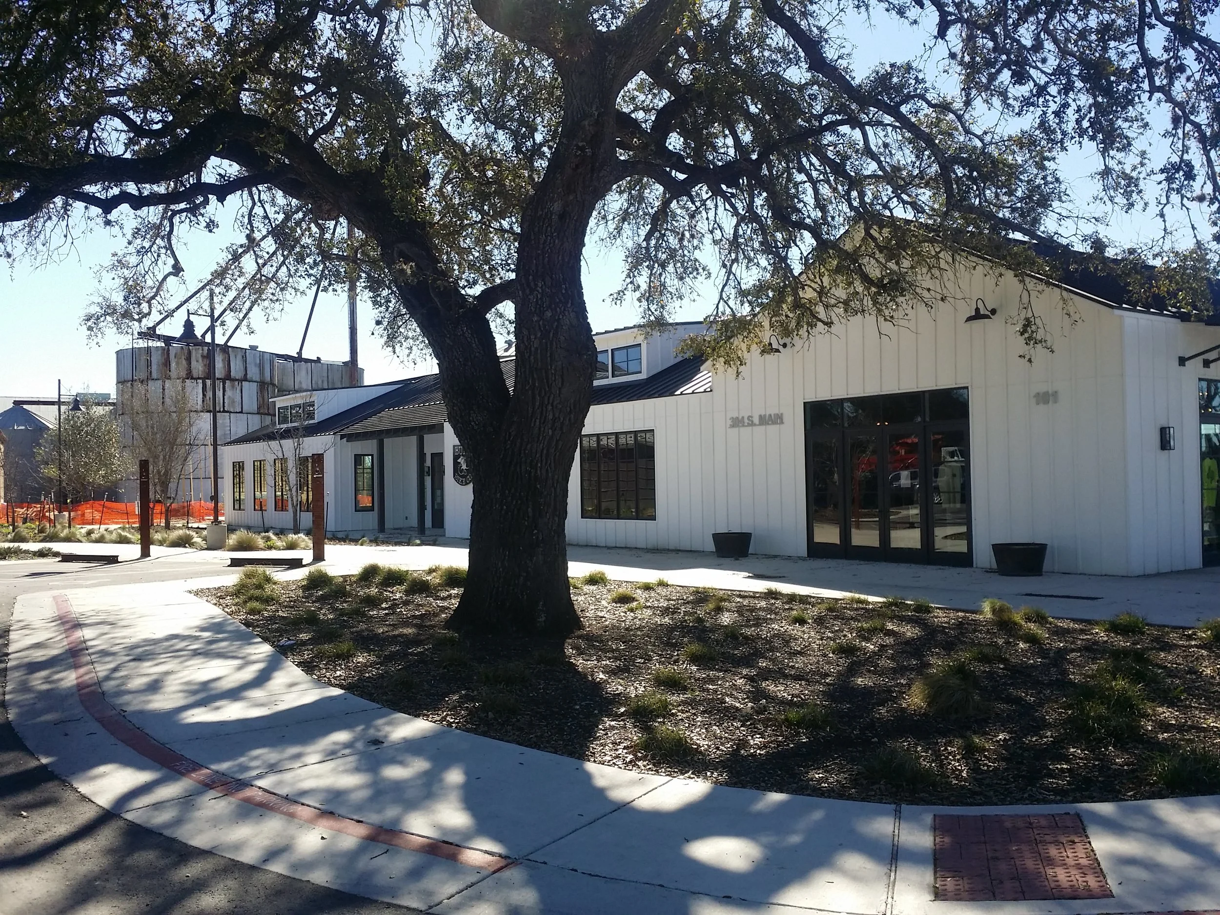 Where: Buda, TXWhen: February 2017Buda, one of our newest Main Street cities, has some excellent new infill on the edge of their district. This area is historically industrial. &nbsp;Historic elements from the Mill are being retained while new build…