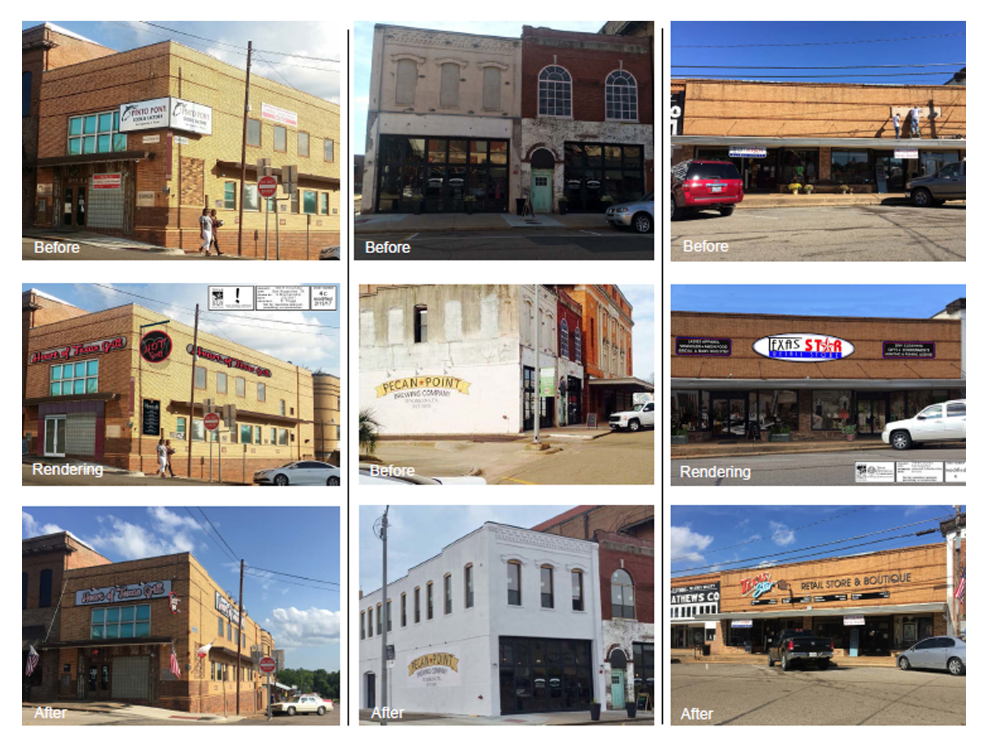 Texas Main Street, and the Main Street programs in Texarkana and San Augustine, were selected in a nationwide competition to participate in the Facade Improvement Pilot Program of Main Street AmericaTM and the 1772 Foundation. Projects completed so …