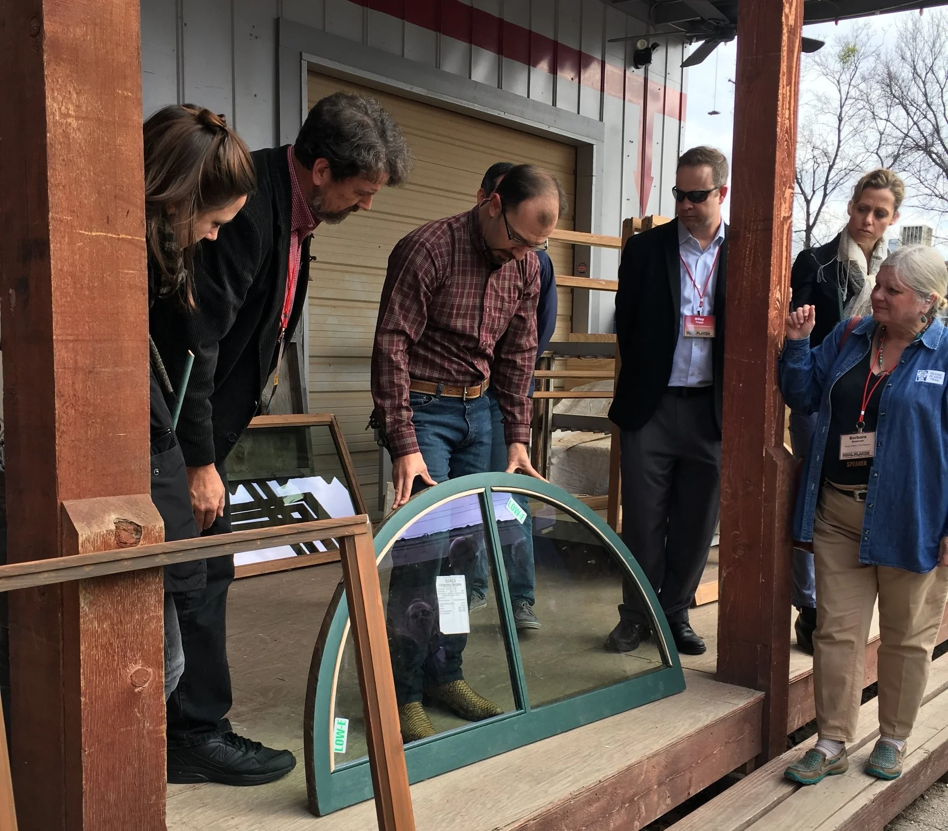 Wood Window Workshop by Red River Restorations at the 2018 Real Places Conference.