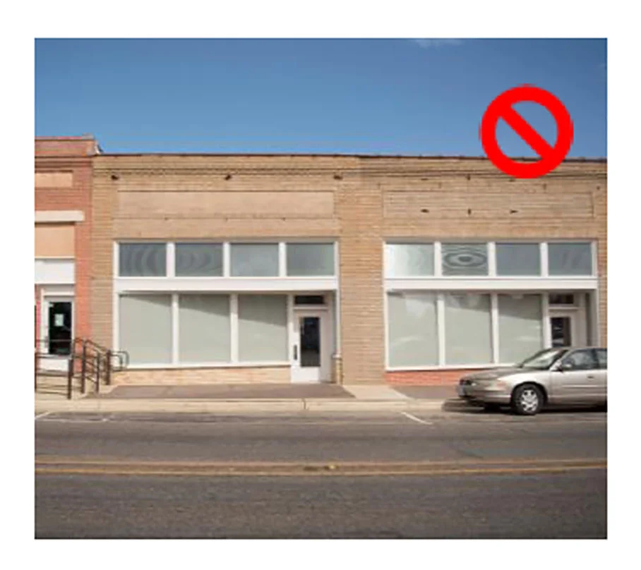 Prohibit storage as a ground floor use unless the storage space is an accessory use to sales and display.