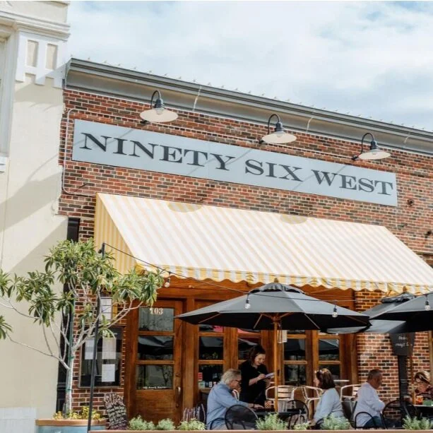 Signage, windows, awnings, plantings, seating - all elements contribute to the character of a place.