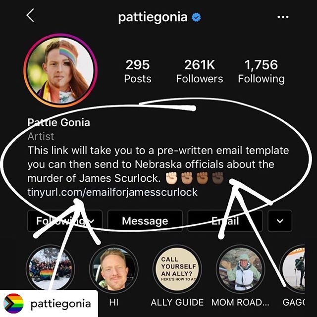 Posted @withregram &bull; @pattiegonia Please click the link in @pattiegonia&rsquo;s bio it will automatically take you to a prewritten email. The emails of the elected officials are already imbedded. All you have to do is type your name and where yo