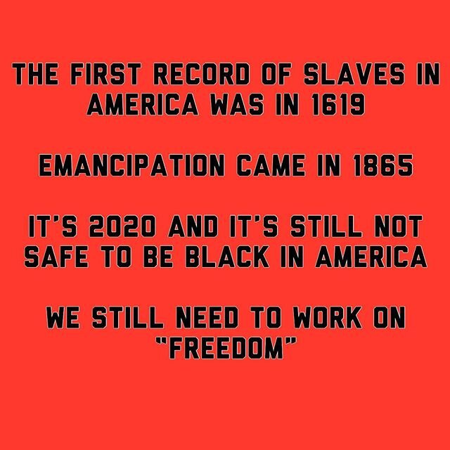If there is one thing I&rsquo;ve learned in the last few weeks, it&rsquo;s that I still have so much to learn. We can all do a bit every day. Learn, empathize, listen, understand, act, donate, educate. I wish I could say happy Freedom Day! But I don&