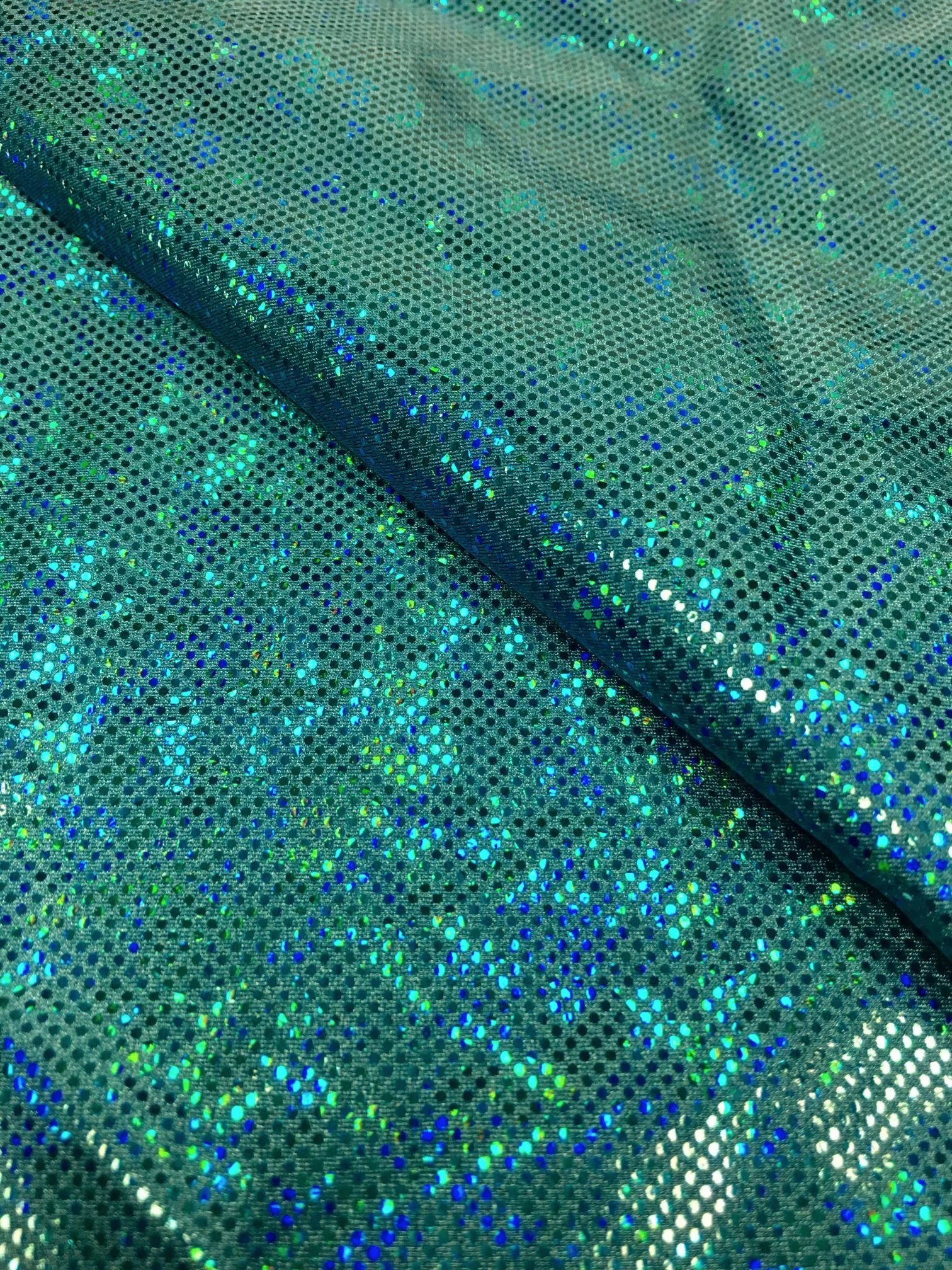 Shattered Glass Turquoise on Turquoise