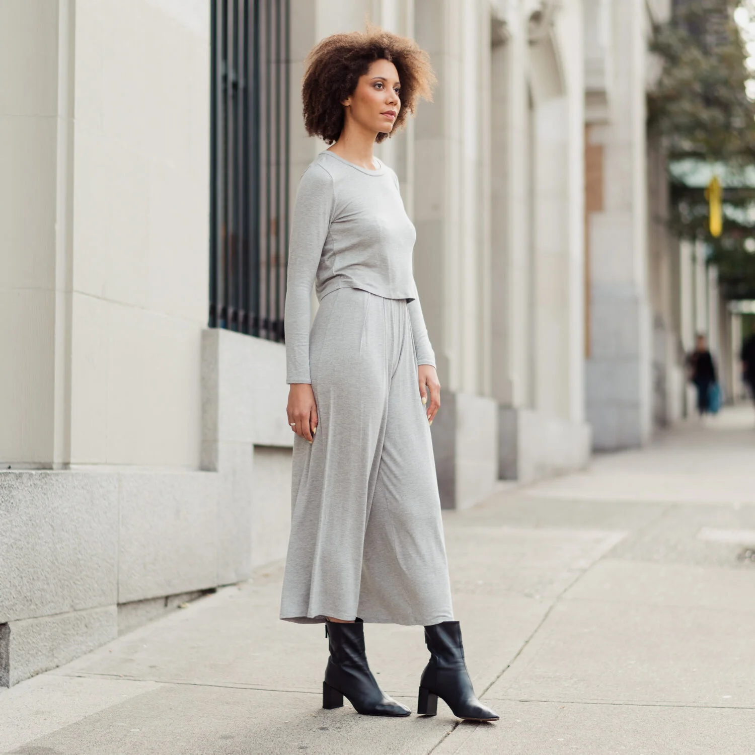 two piece culotte set