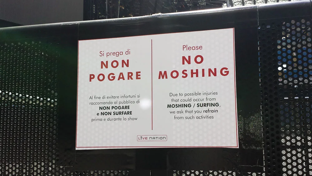 Pearl Jam Lightning Bolt Tour