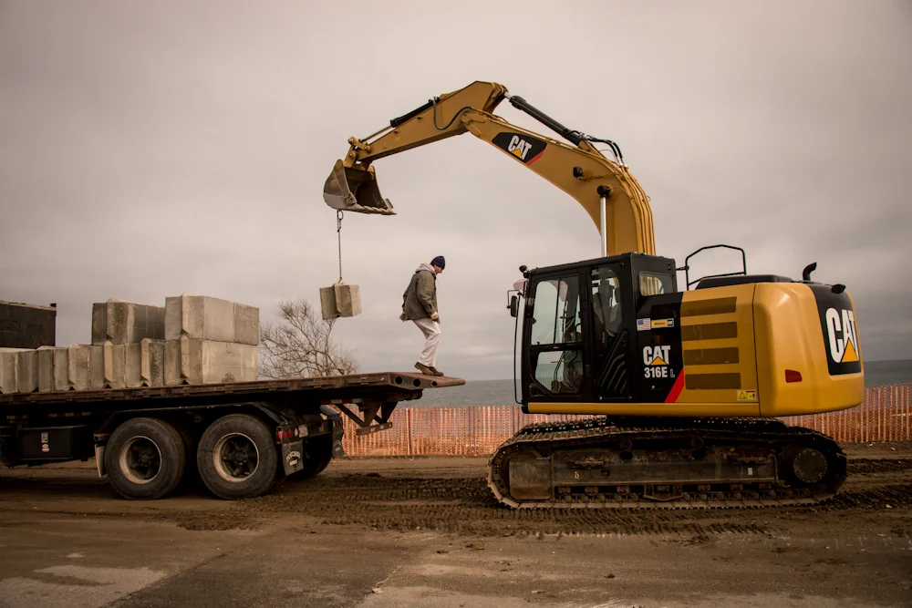 Sconset Geotube Installation Begins