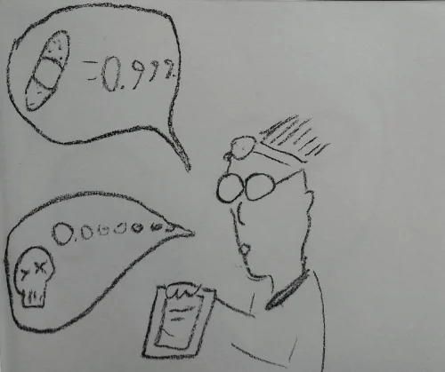 P is the set of answers to all the questions in our sigma-algebra.
