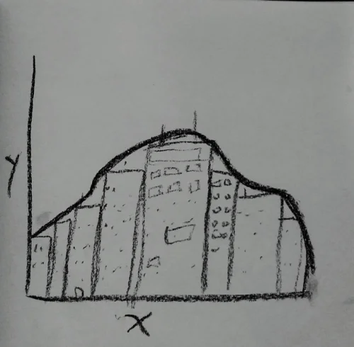 The Riemann Integral can be visualized as building towers under the curve