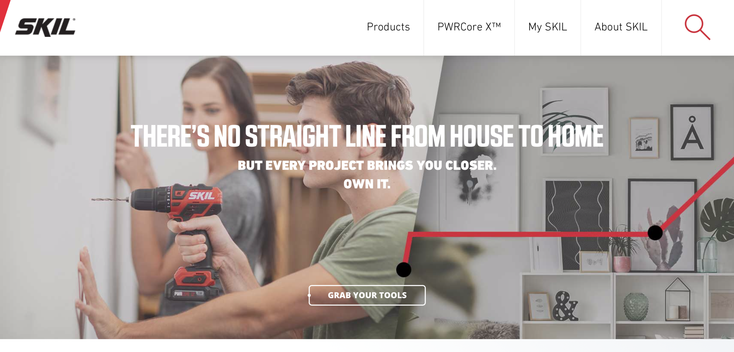 There’s no straight line from house to home.