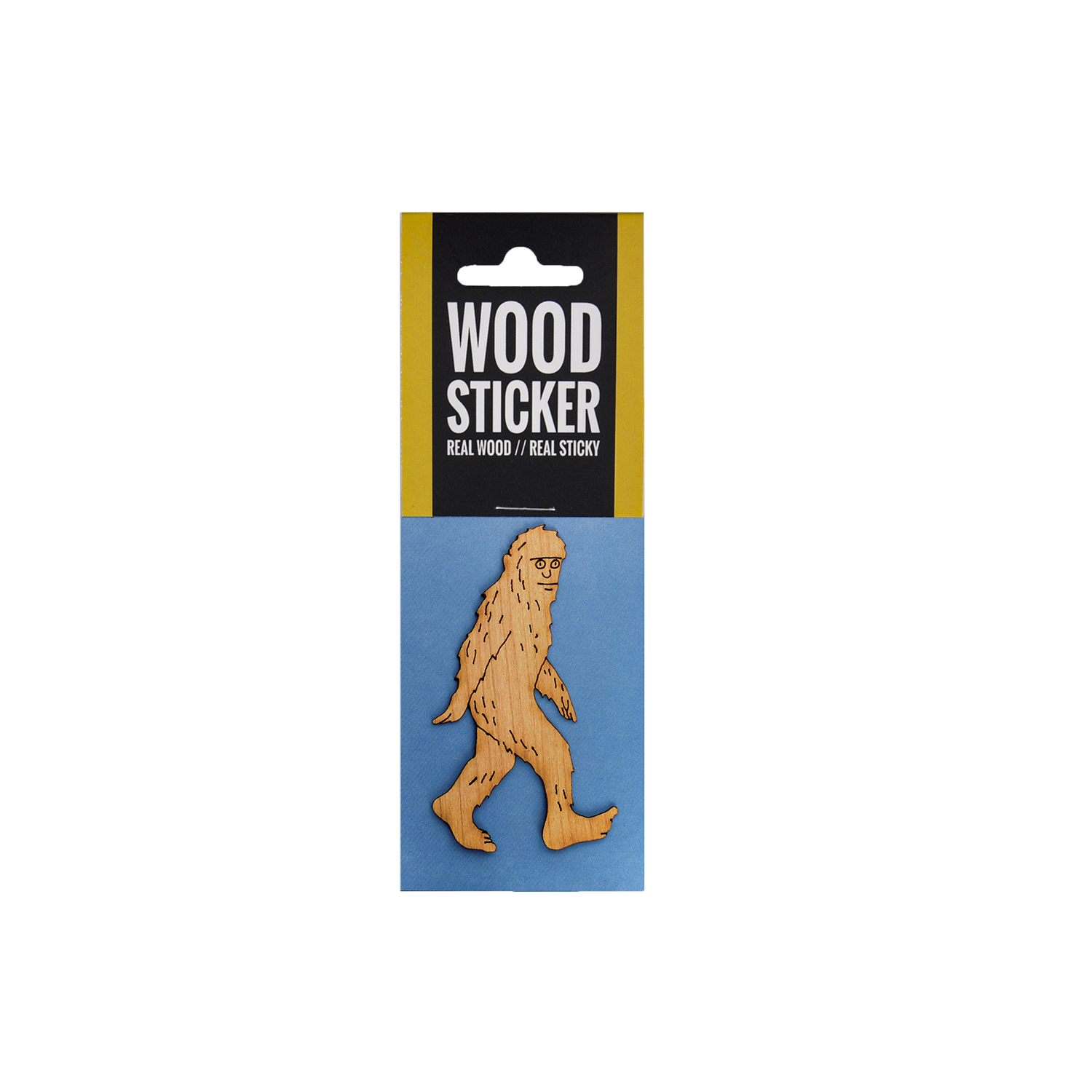 Sasquatch Woodsticker