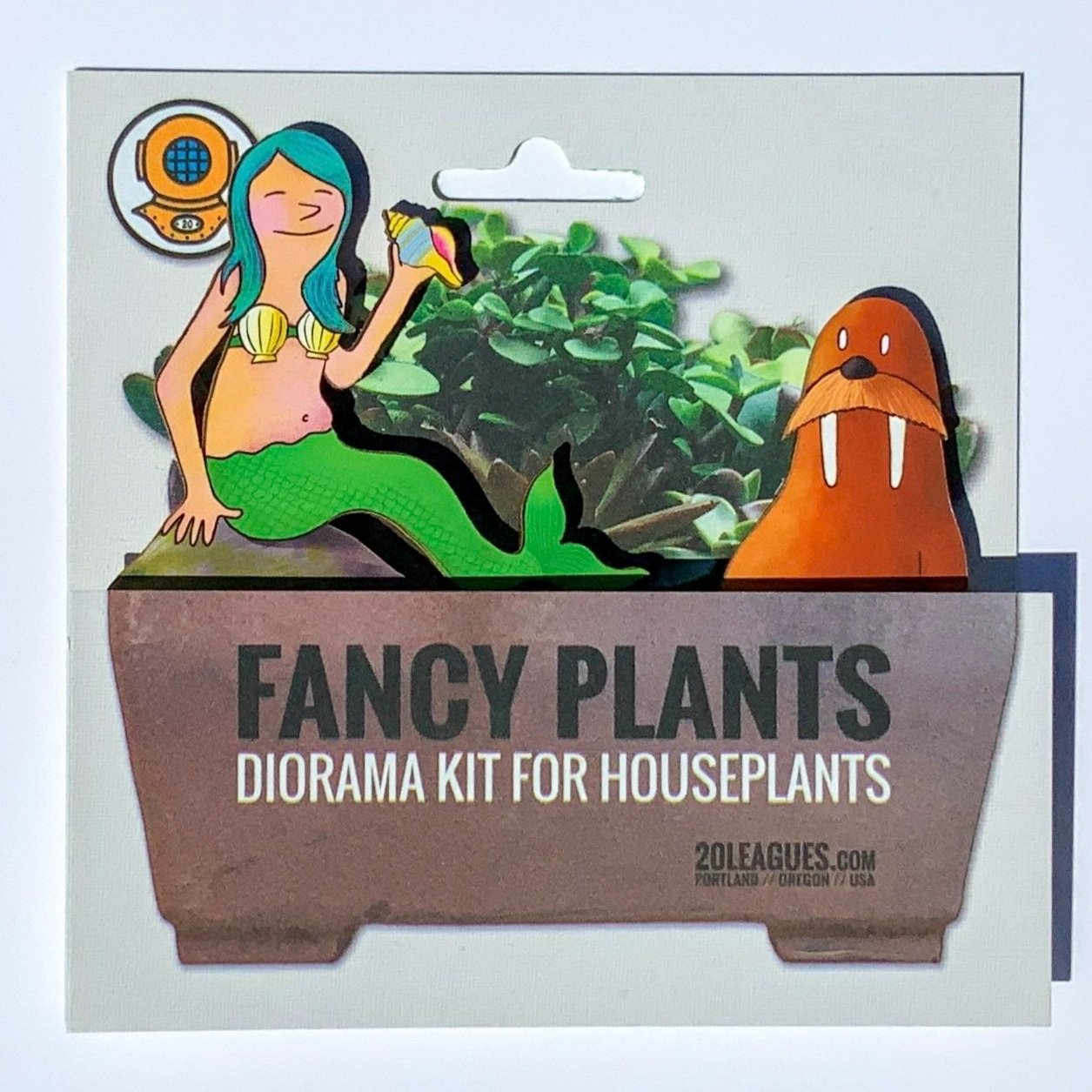 Mermaid Fancy Plants Diorama Kit