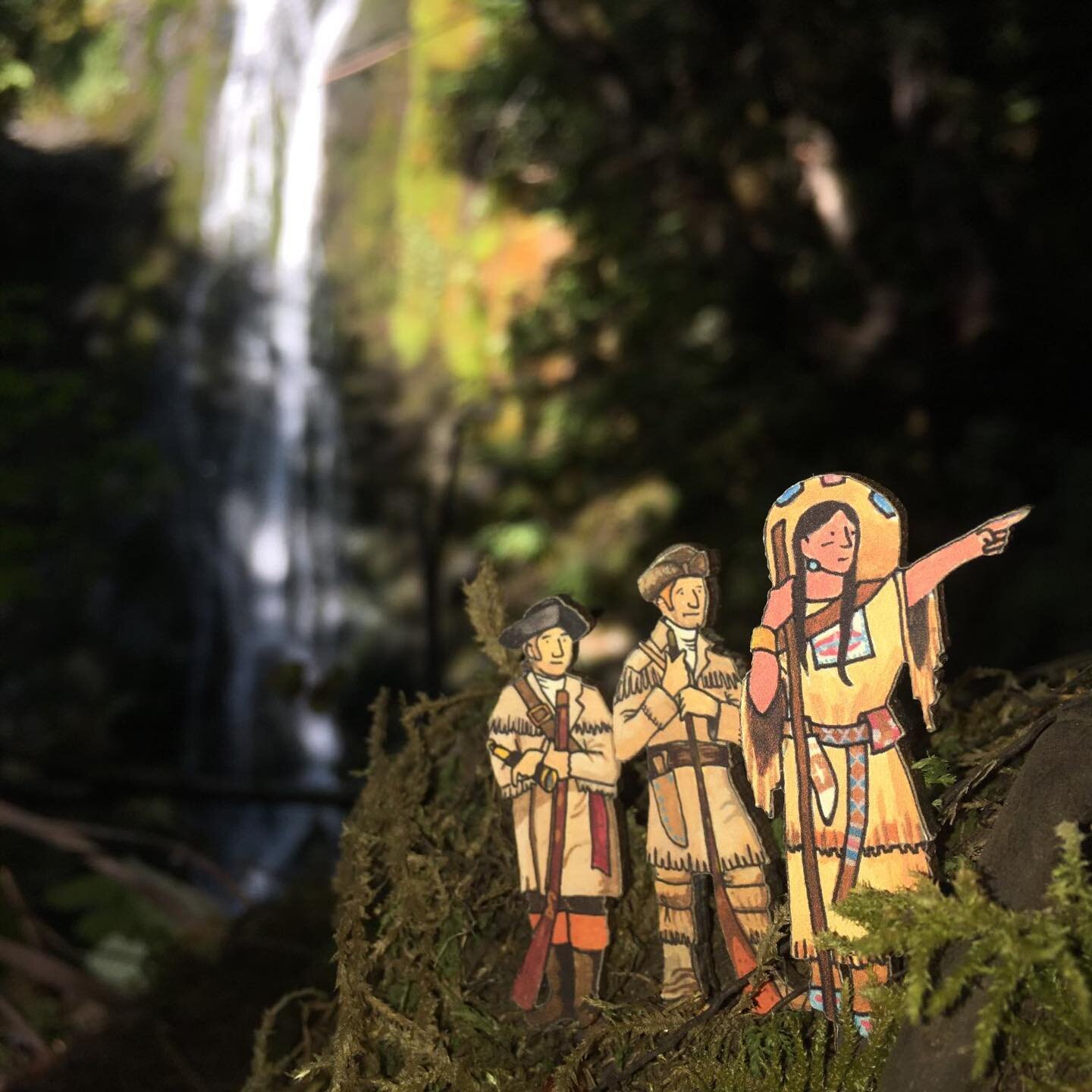 🤩🌱Westward! It&rsquo;s another Fancy Plants Friday! 🌱🤩 
Making history begins at home with a Corps of Discovery Fancy Plants Diorama Kit for your luckiest houseplant. Sacagawea points the way while Lewis &amp; Clark dream of having a law school n