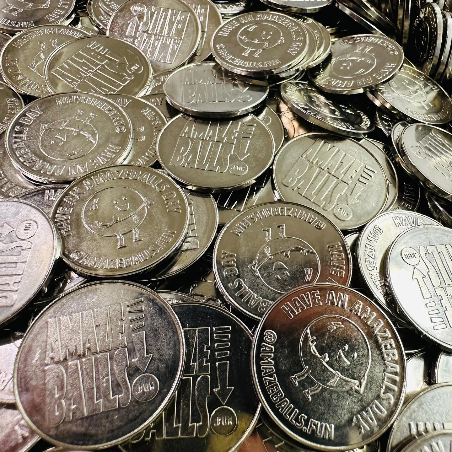 Behold, the currency of the future!!
🪙🤩🪙🤩🪙🤩🪙🤩🪙
Amazeballs things are just days away!

#notcrypto #justcryptic #sneakpeak #amazeballs #experientialretail #pdxstartup #amazeballs.fun #amazeballsfun