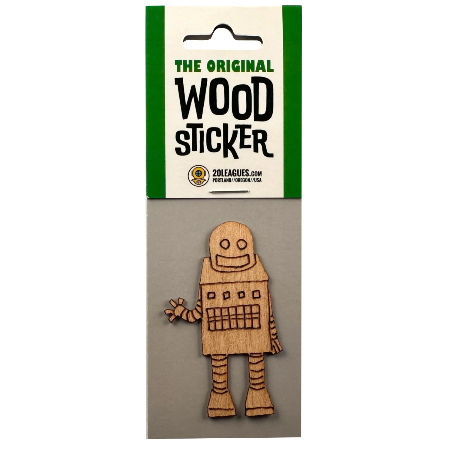 Robot Woodsticker