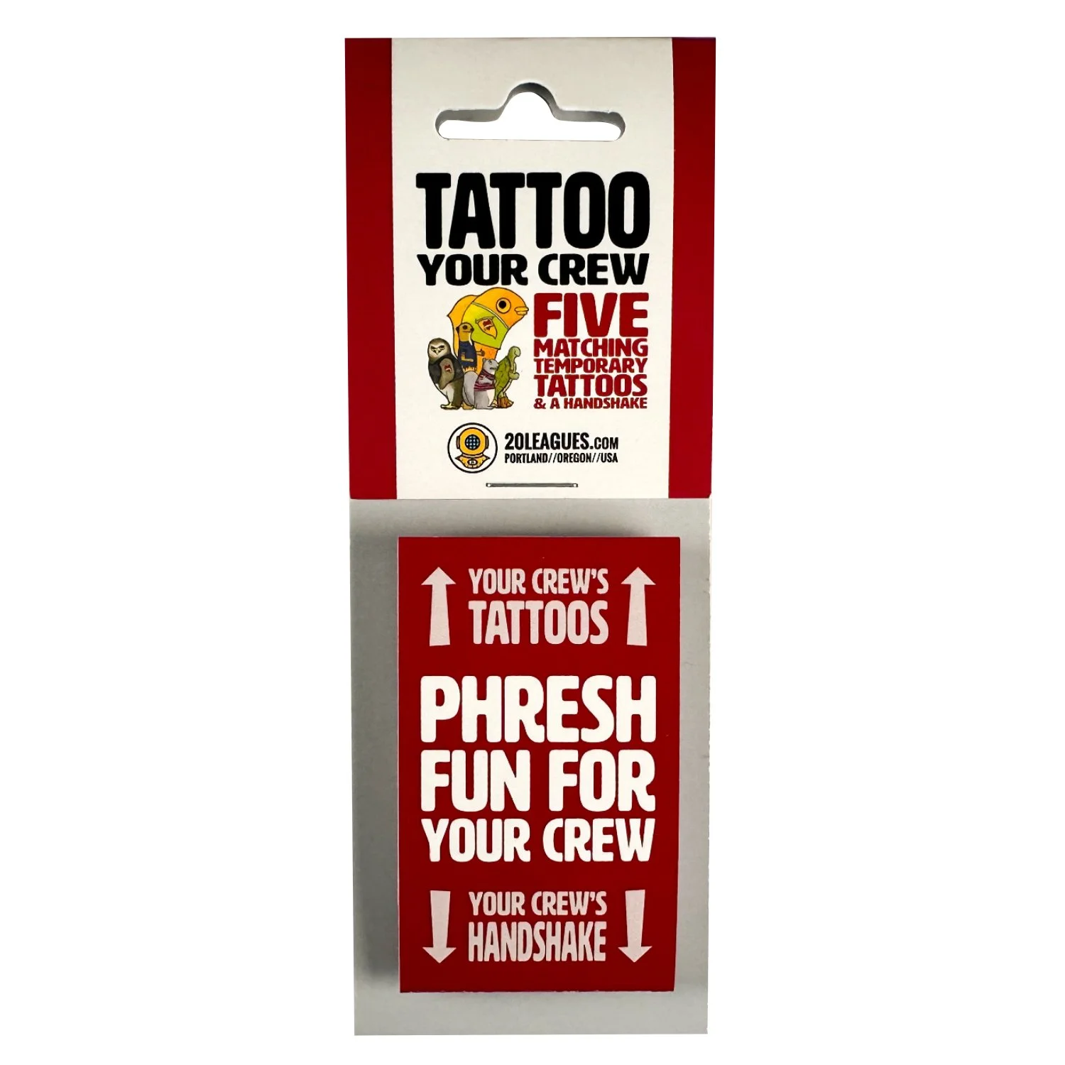 Tattoo Your Crew Temporary Tattoos