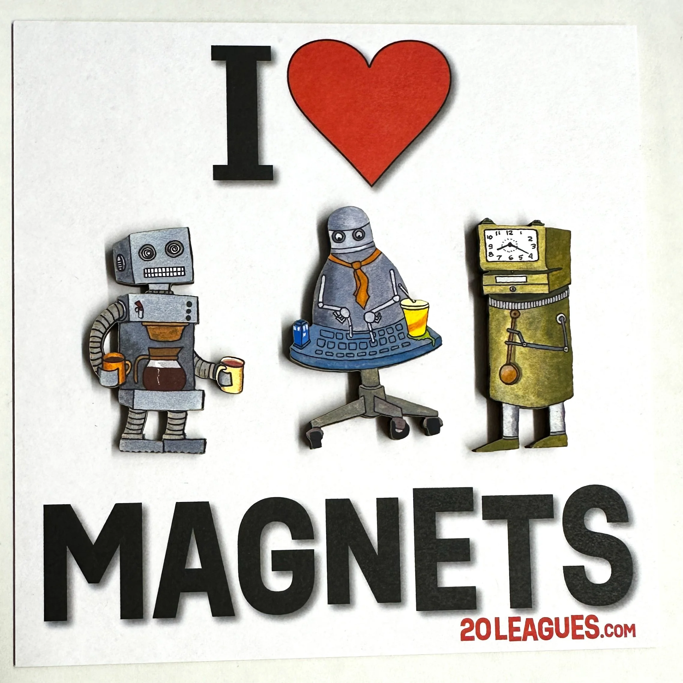 I Heart Magnets! Robots
