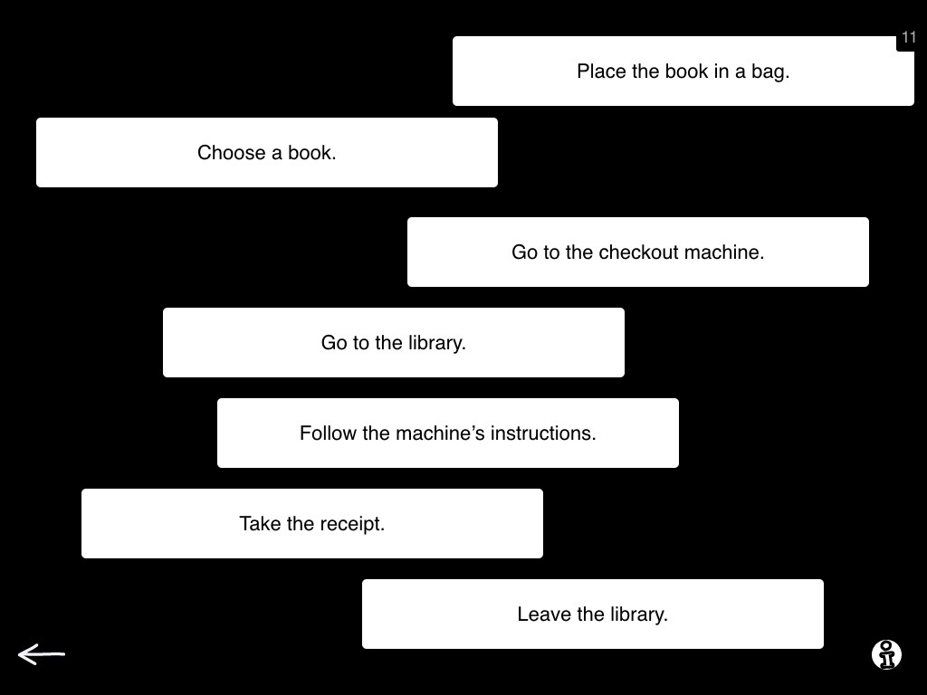 Organize a story, level 3
