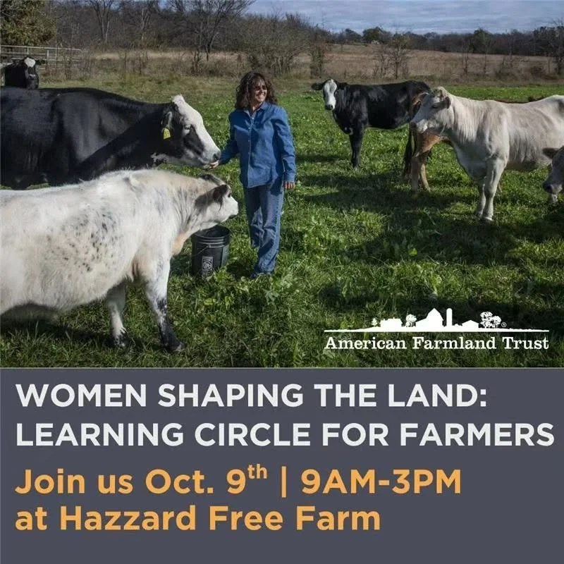 SWIPE for QR Code to Register 
Lunch is provided! Heres the link to register https://forms.office.com/r/9sKZt7xZgg
If you're looking to connect with other women farmers in the area come on over to my place on October 9th! 
Wether its the Weather, m