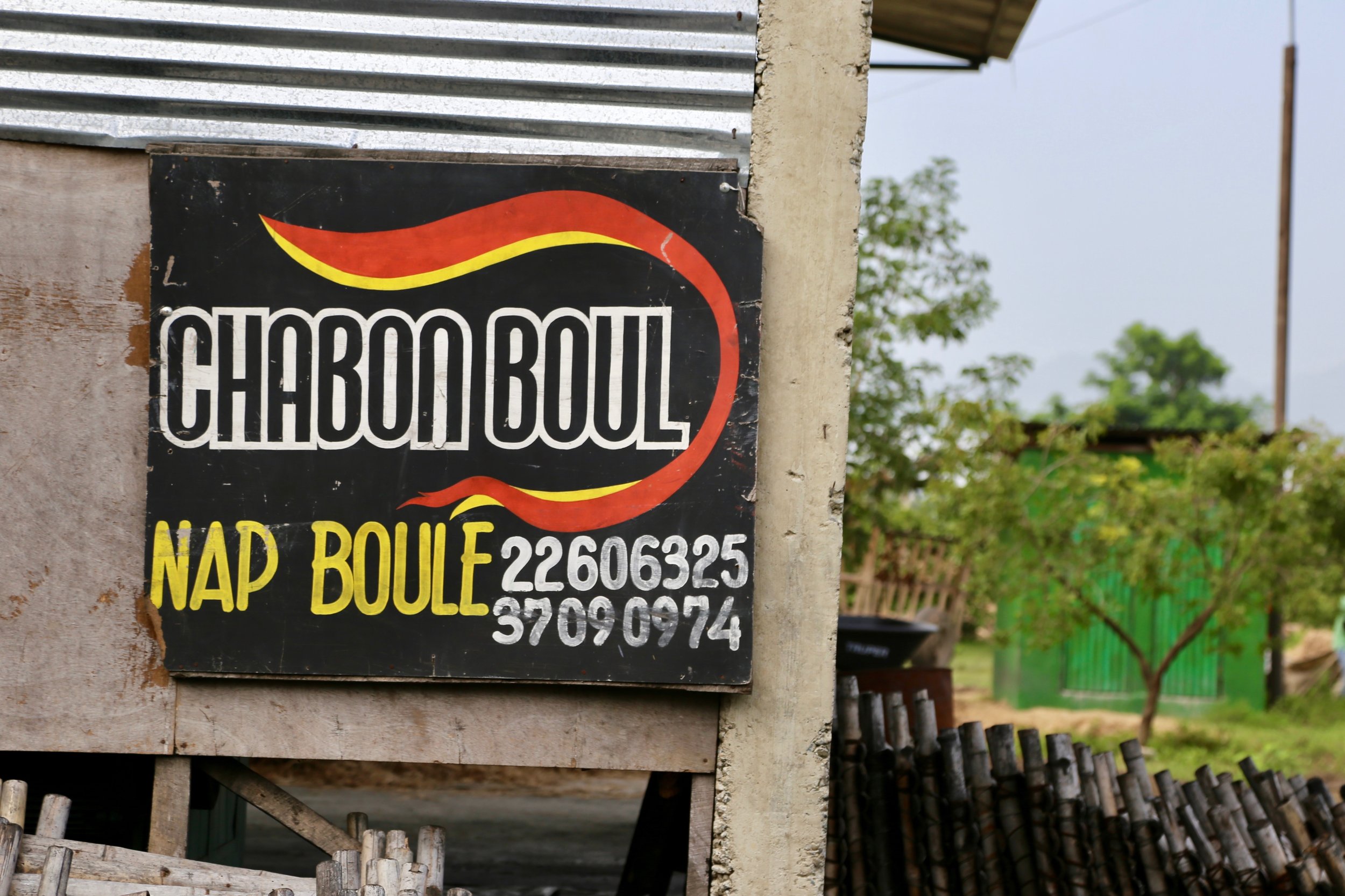 Chabon Boul: Haitian branded green charcoal