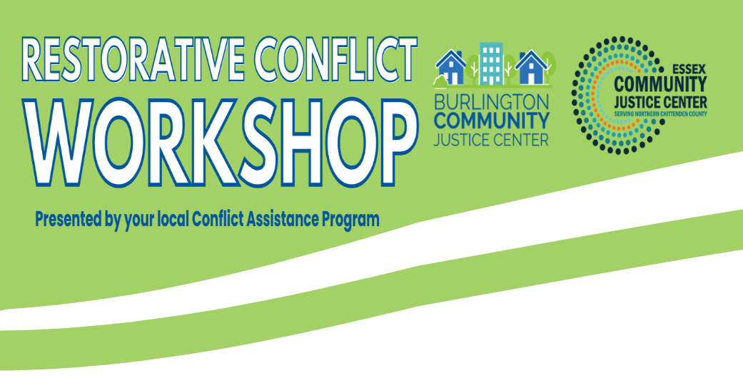 Restorative Conflict Workshop Series