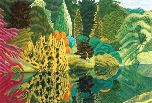 Stourhead, by Adrian Berg 1982 