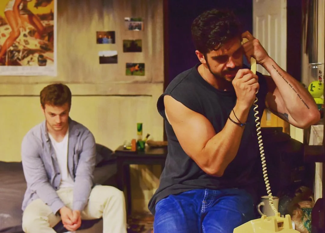 Ty Lapland as Warren (left) and Micah Parker as Dennis (right) in This Is Our Youth at The Raven Playhouse in NoHo Arts District until August 6th