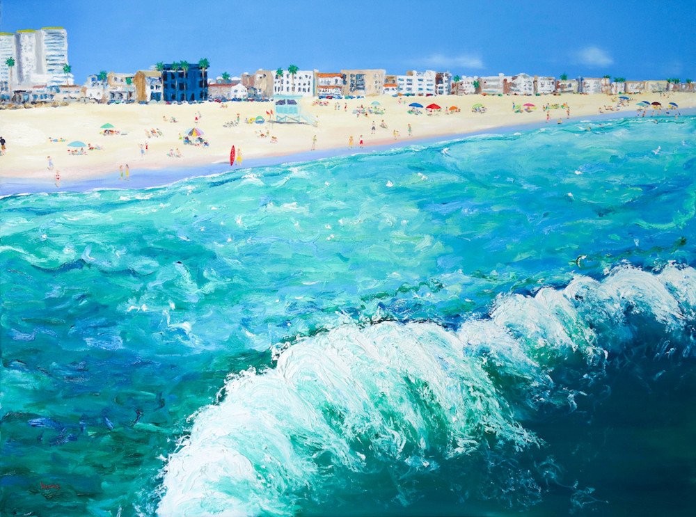 Palm Trees Long Beach by Stephanie Burns 2016