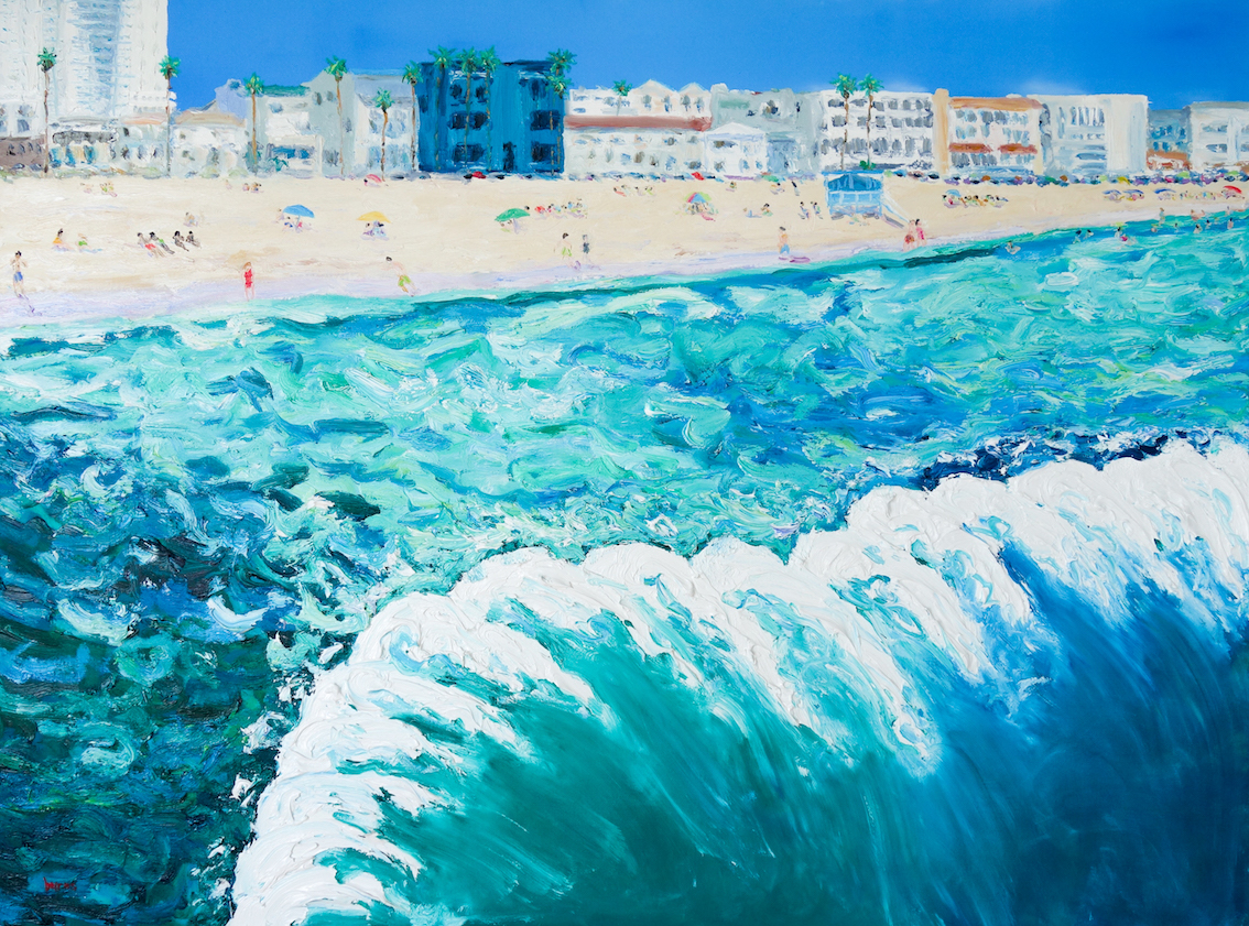 Palm Trees Long Beach, Stephanie Burns 2016