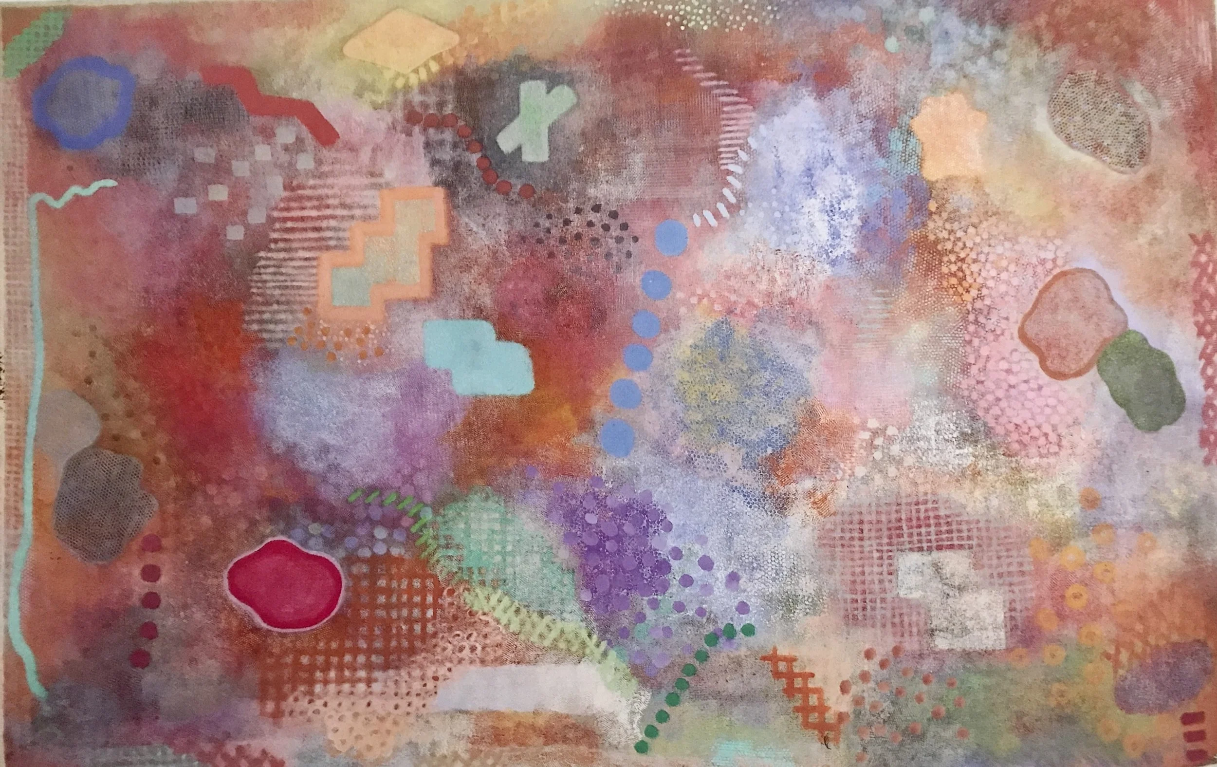 Field Mouse: Redding View, Robert Natkin